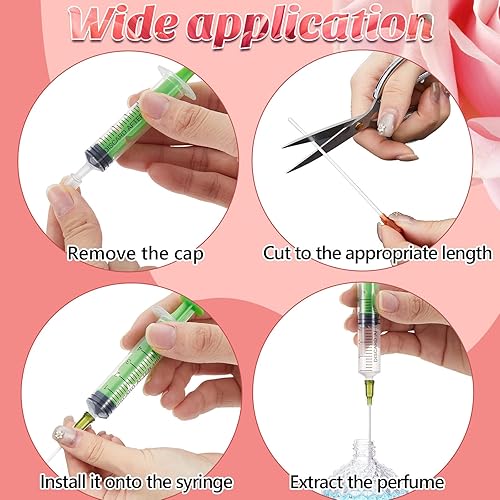 Miniatura 5 de Geiserailie 6 paquetes de herramientas de repuesto de perfume de 0.2 fl oz 0.3 fl oz Kit de herramientas de fabricación de colonia con tubo de