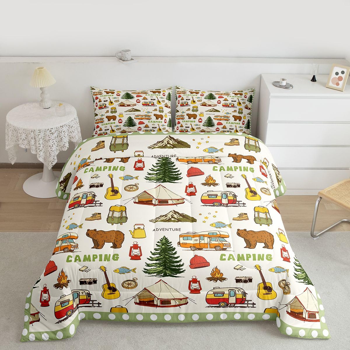 best bedding for tent camping Themed Set Glamping Quilt Camper Must Haves,Woodland Bear Comforter Set Lodge Cabin Cottage Camfire Duvet Insert King,Camping Stuff Camping Decor Camper Camping Fan : Home & Kitchen Farbe:glacier´n´black almacenaje this comforter set is Ironman 4x4 Ursa 1300