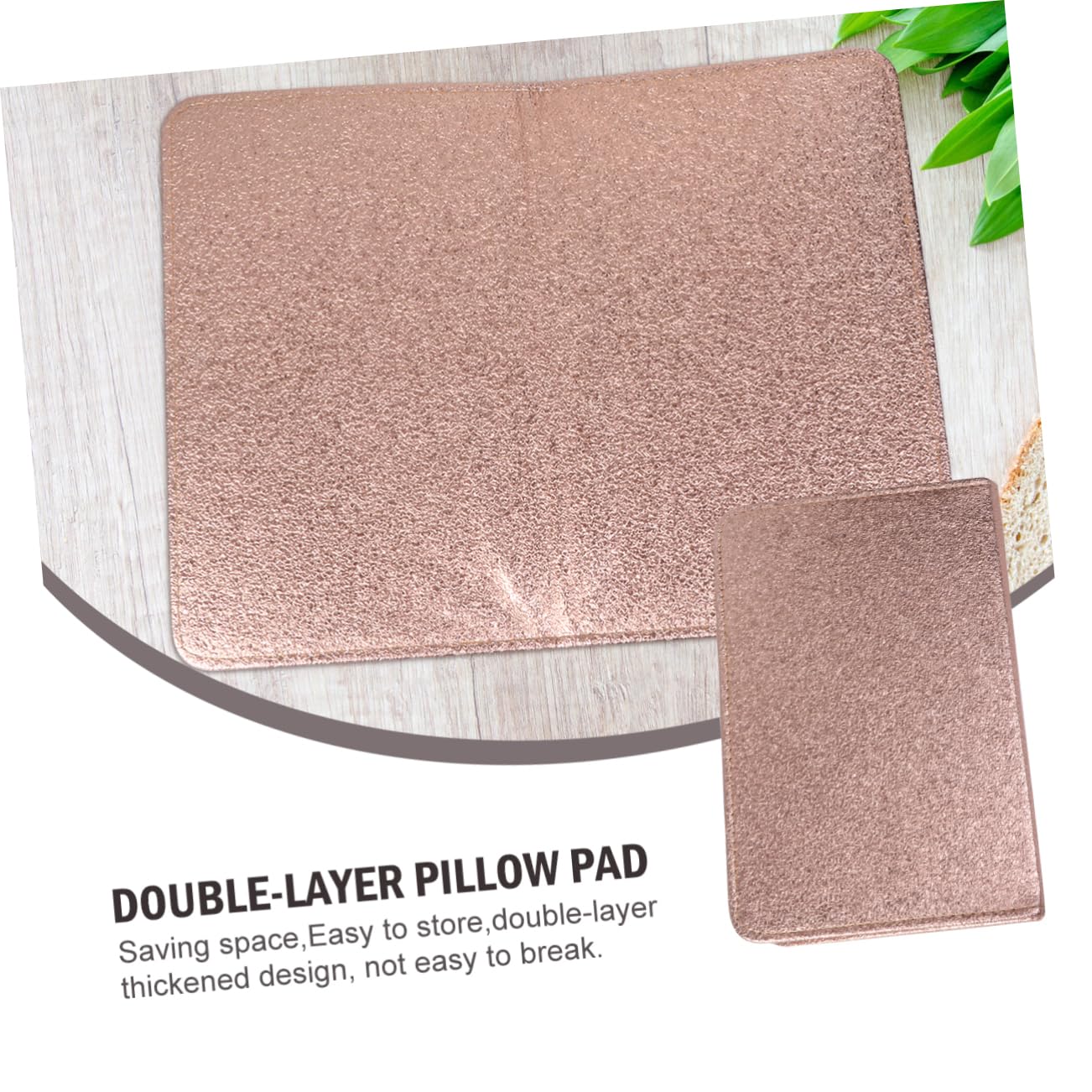 VICASKY 2pcs Hand Pillow for Nails Manicure Hand Rest Pad Foldable Nail Art Pillow Soft Pu Material