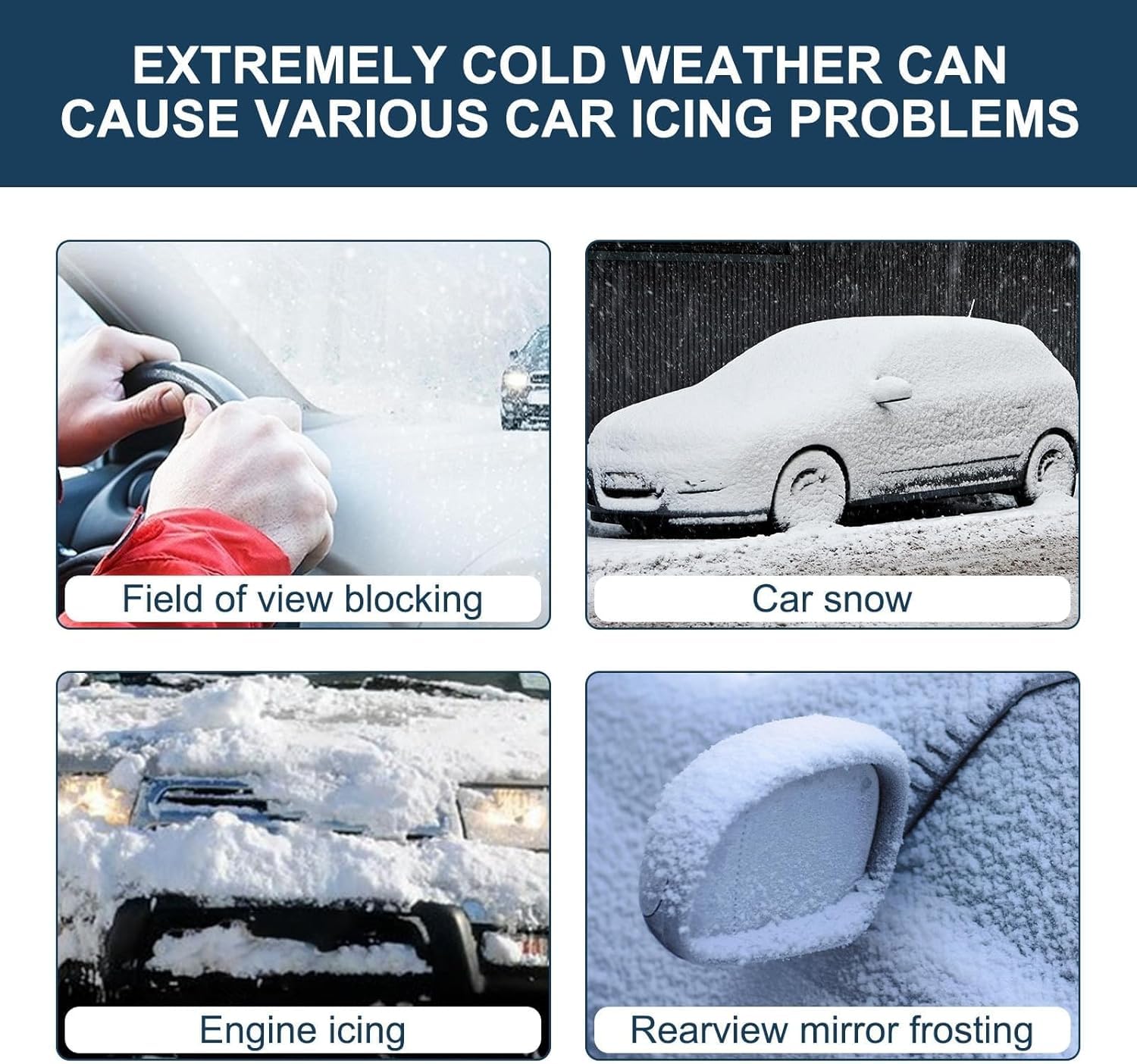 Electromagnetic Car Snow Removal Device Anti Freezing Fast Efficient