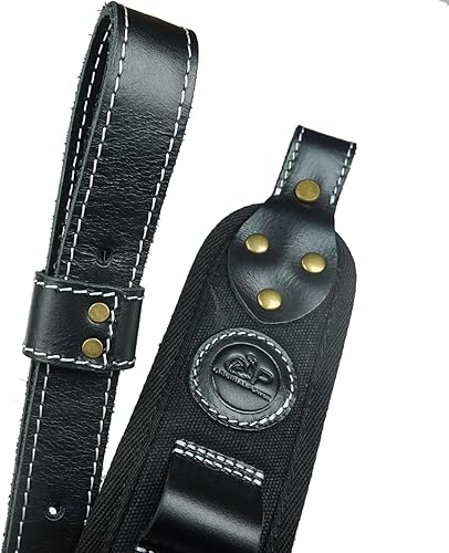 Miniatura 4 de WAYNE'S DOG Eslinga de cuero del tenedor de la cáscara de la escopeta del calibre 12, correas de hombro de la cáscara de la lona 12GA