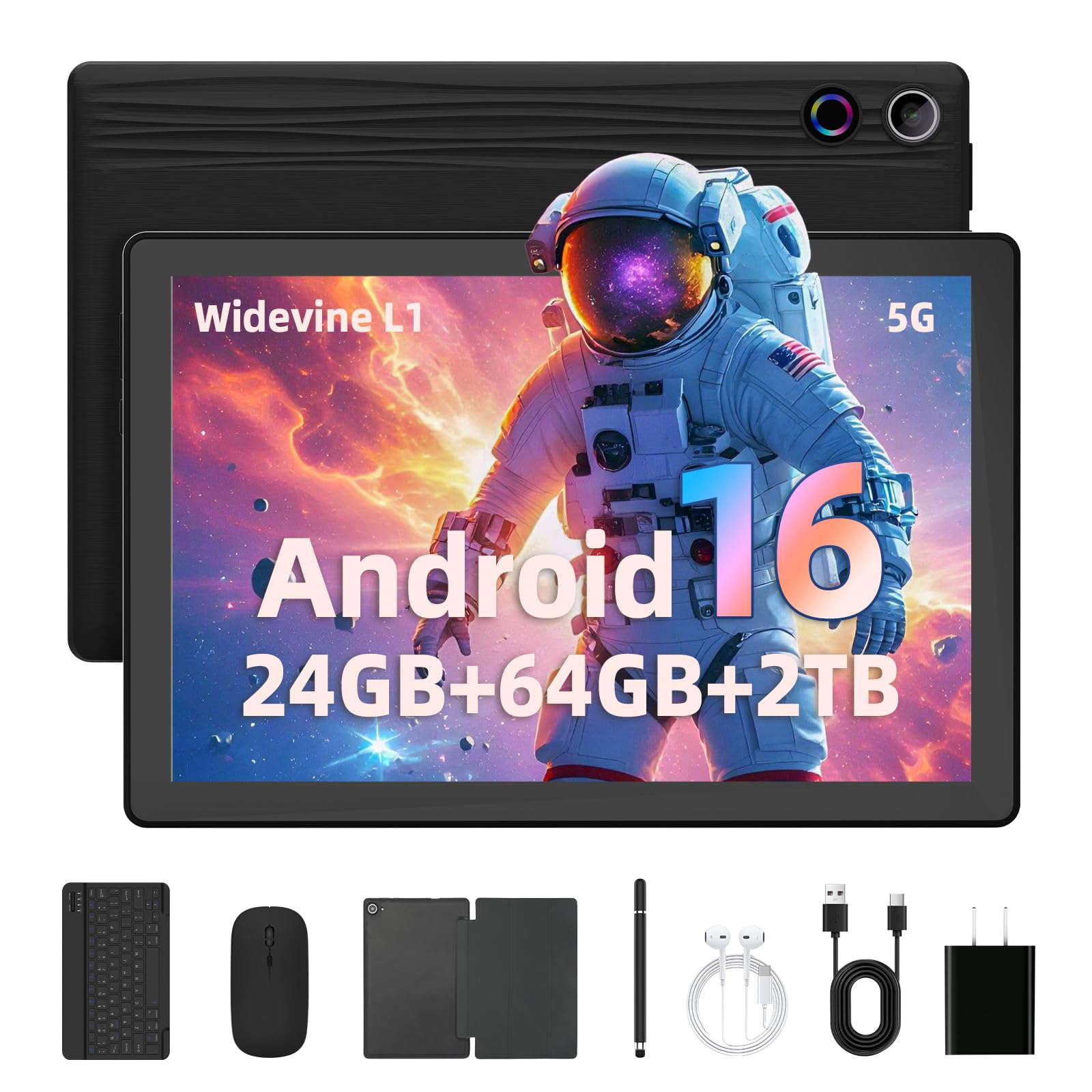 Gleeso Android 16 Tablet 10 Inch