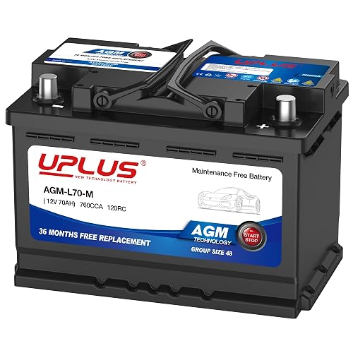 UPLUS BCI Group 48 12V 70Ah 760CCA AGM