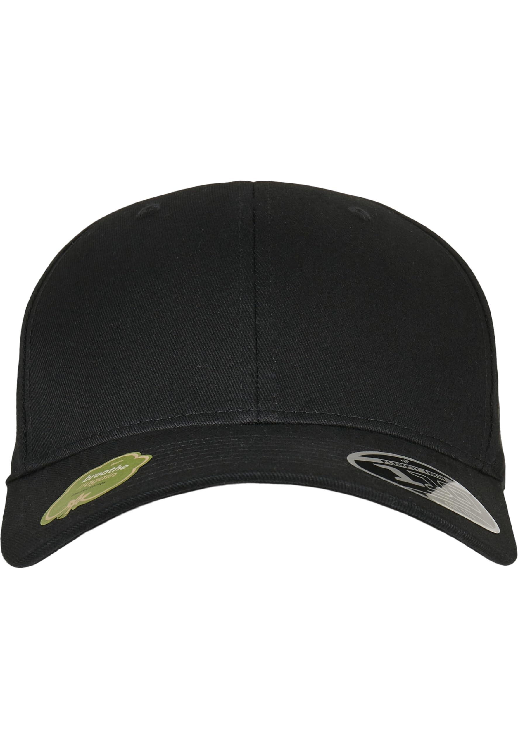 Flexfit Unisex 110 Organic Baseball Cap, Black, One Size