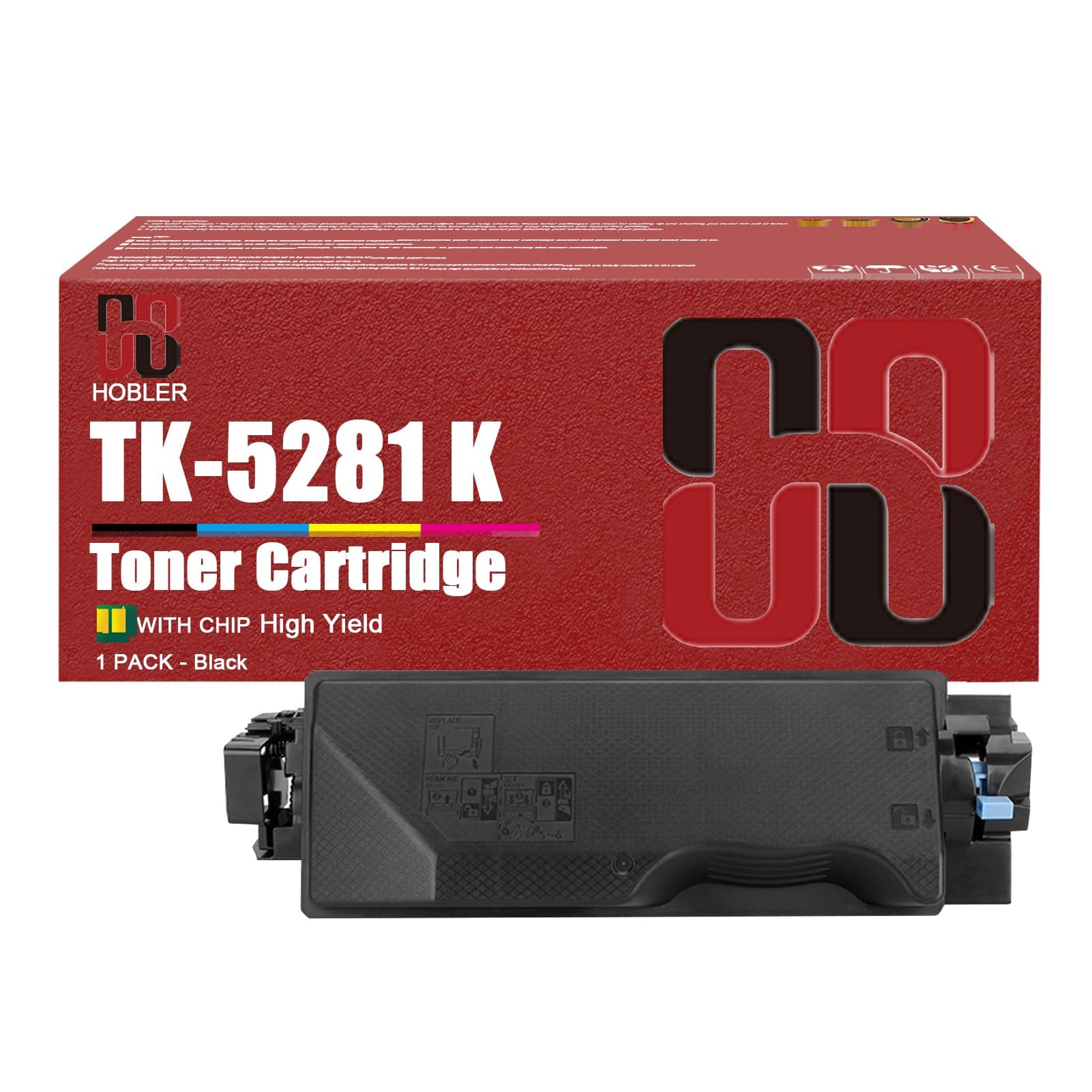 Amazon.com: TK5281 Toner Cartridges Compatible for Kyocera TK  