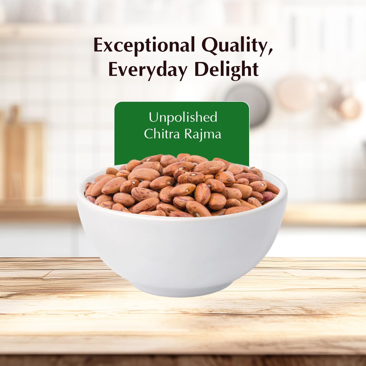 Amazon Brand - Vedaka Unpolished Chitra Rajma | 500 G | Premium Chitra Rajma - Image 3 thumbnail
