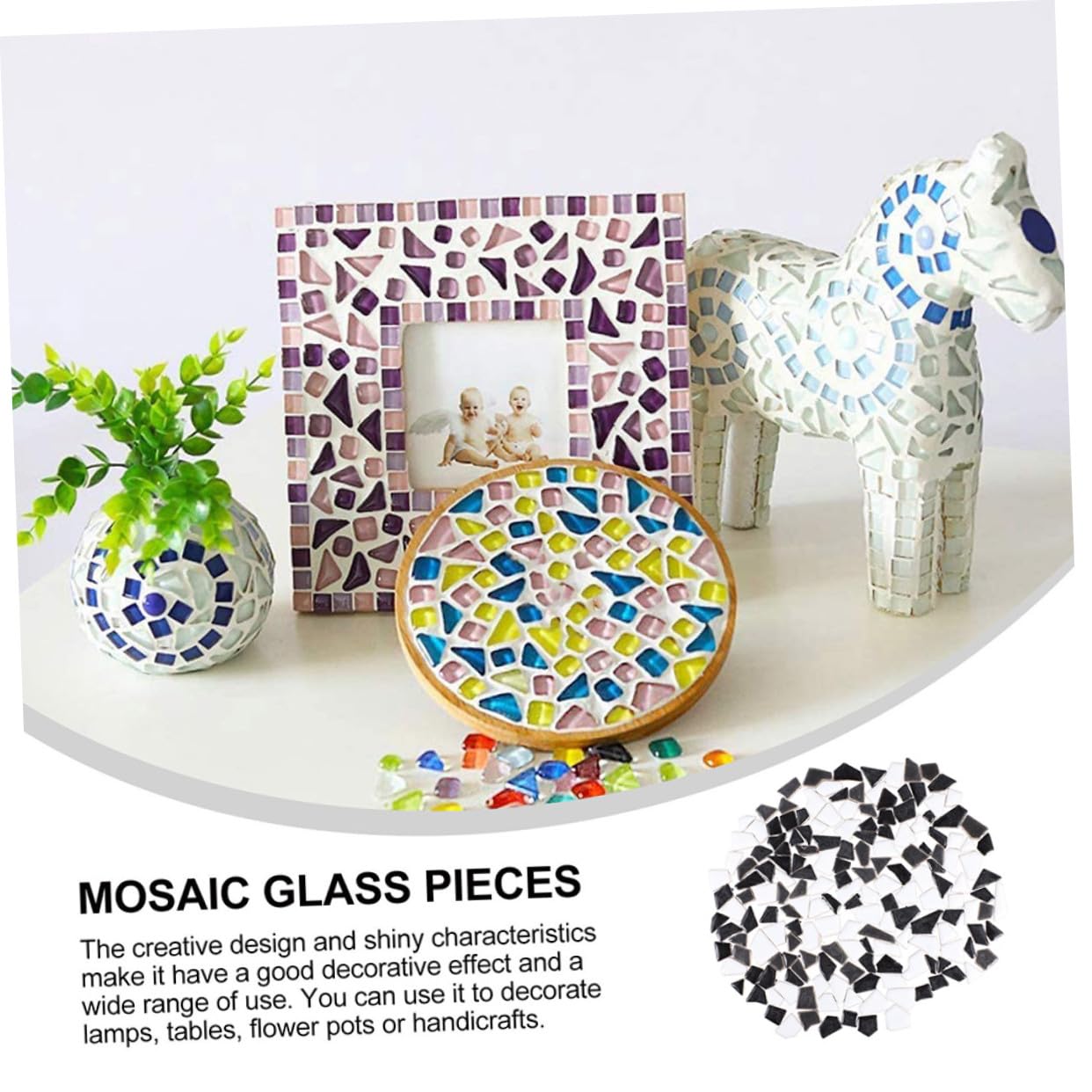 Teselas para Mosaicos de Cerámica Irregulares, 1 Bolsa