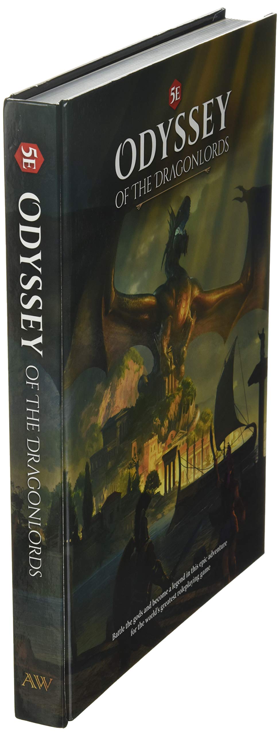 Modiphius Entertainment | Odyssey of The Dragonlords: Hardcover Adventure Book | Role Playing Game | English