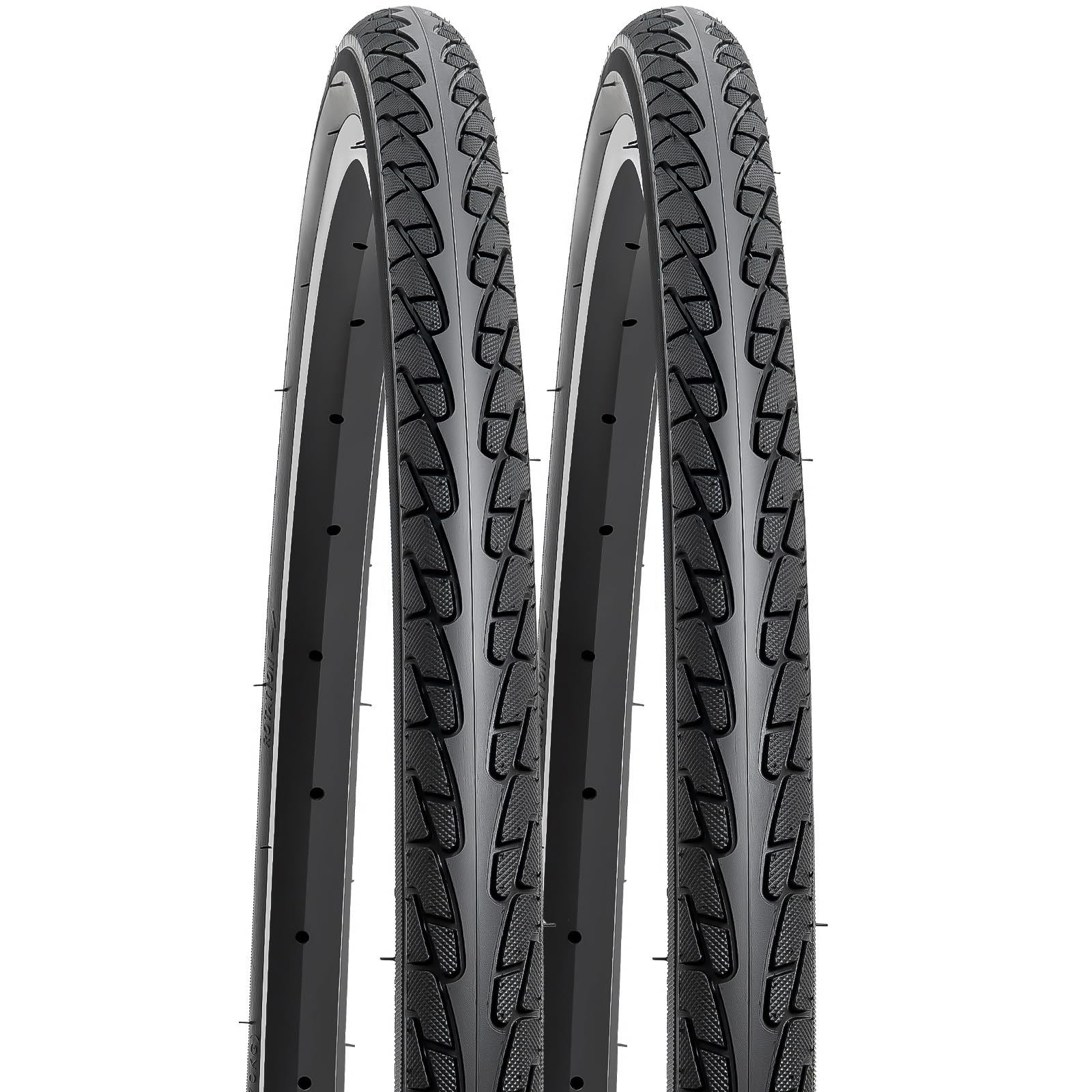 YunSCM 2PCS Pieghevole 28 Pollici pneumatici 28x1.10 700x28C ETRTO 28-622 Plus 2PCS 700C Camera d'aria FV60mm Valve compatibile Bicicletta 700x28C 700x30C copertoni e Camera d'aria