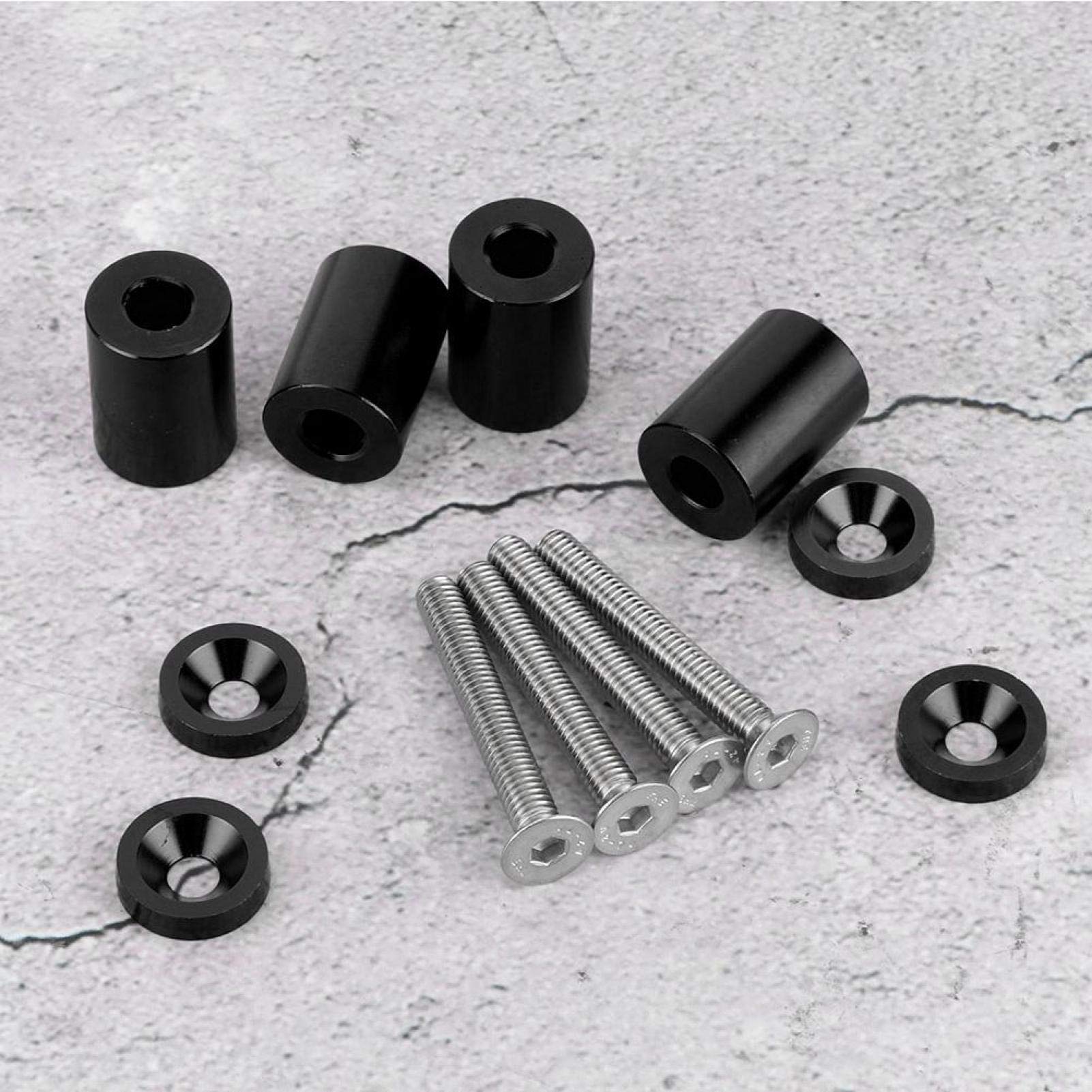 Alu-Abstandshalter 10mm blau für 6mm Schraube - Engel Modellbau + Technik