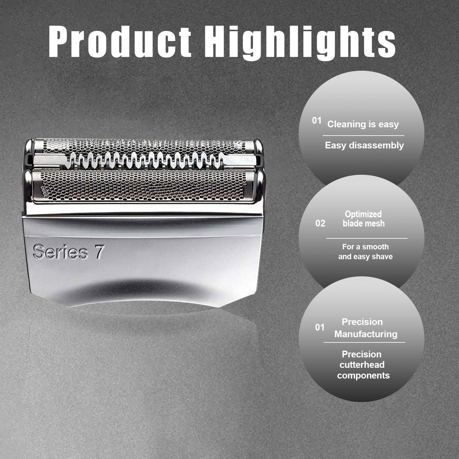 Replacement Head for Electric Shaver