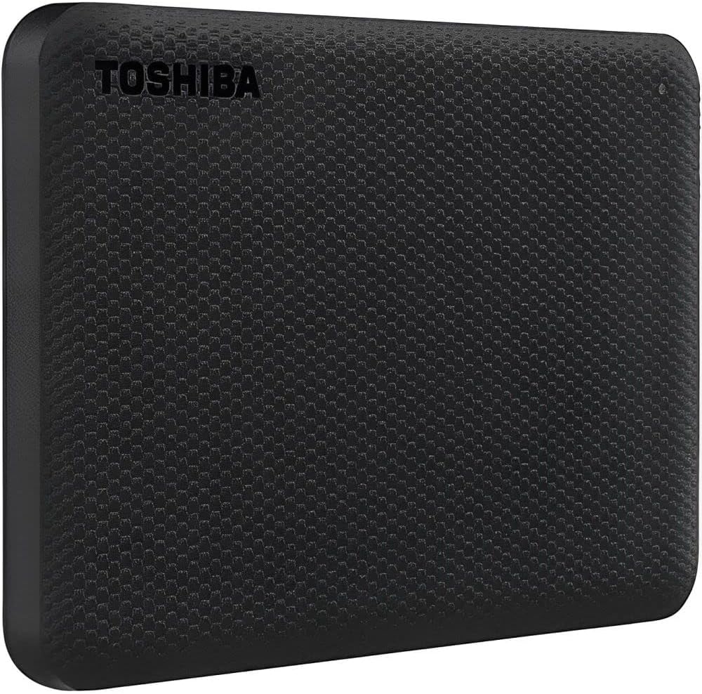 Toshiba Canvio Advance 1TB Portable External Hard Drive USB 3.0, Black - HDTCA10XK3AA
