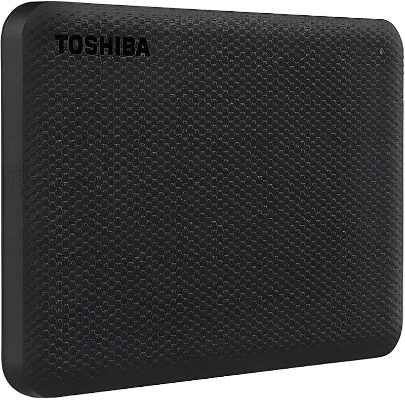 Toshiba Canvio Advance Disco duro externo portátil de 2 TB USB 3.0, negro - HDTCA20XK3AA