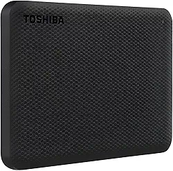 HD Externo Portátil Toshiba 1TB Canvio Advance USB 3.0 Preto - HDTCA10XK3AA