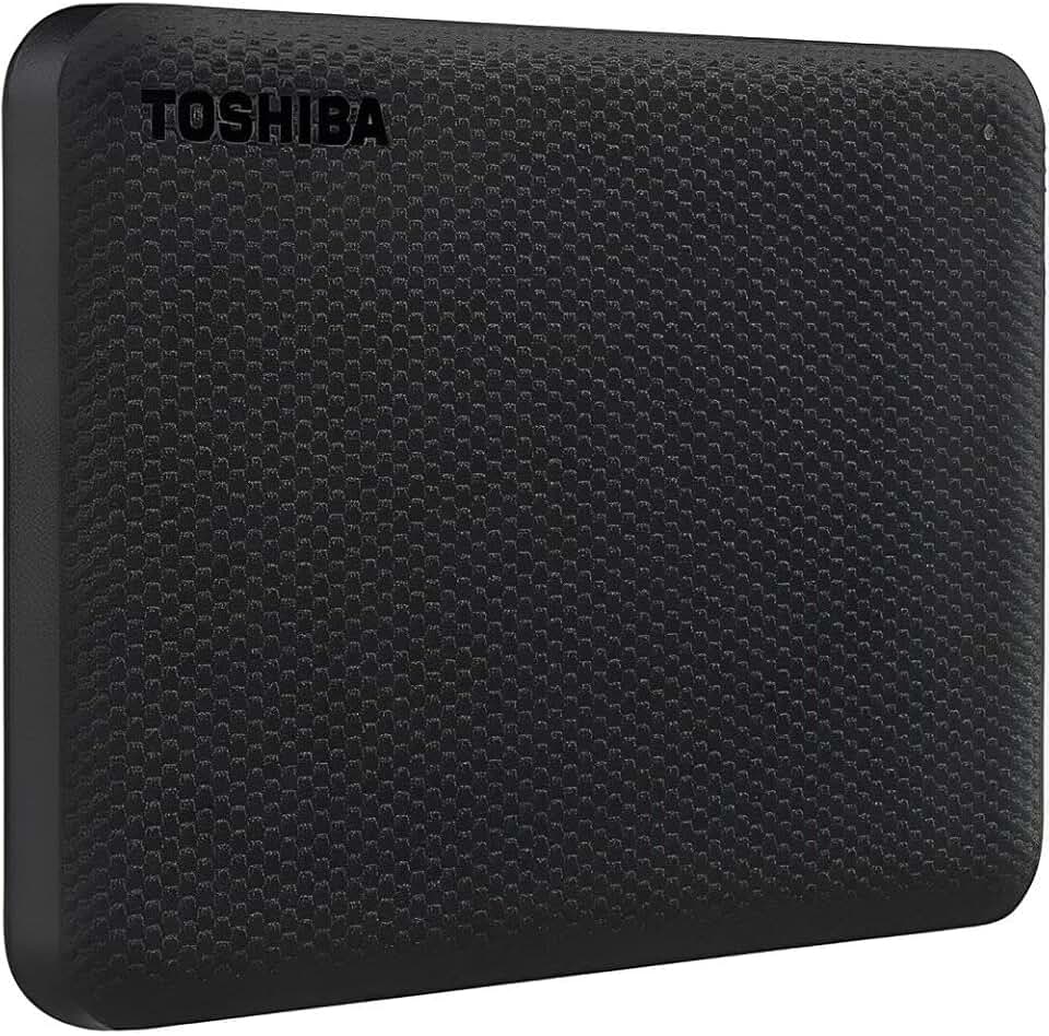 HD Externo Portátil Toshiba 1TB Canvio Advance USB 3.0 Preto - HDTCA10XK3AA