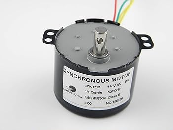 もりゆう CHANCS 50KTYZ Synchronous Low Speed Motor AC 110V 1/1.2RPM