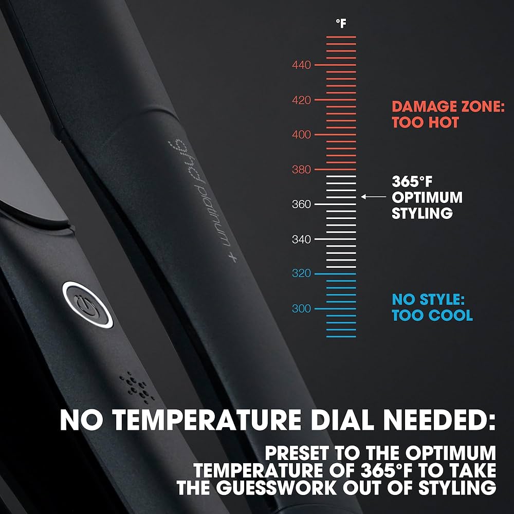 ghd platinum+ professional styler ヘアアイロン Smart Hair Straightener with Predictive Heat | ghd Platinum+