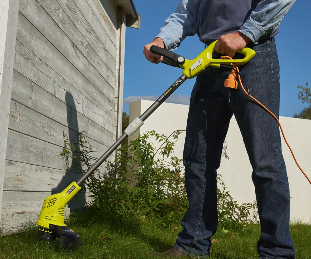 Ryobi Podkaszarka do Trawy 400 W RLT4125, Szerokość Koszenia 25 cm, Automatyczny Podajnik Żyłki