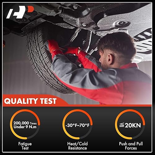 Miniatura 7 de A-Premium 2 eslabones de barra estabilizadora delantera, compatibles con Nissan Frontier 2005-2019, Pathfinder 2005-2012, Xterra 2005-2015, Suzuki