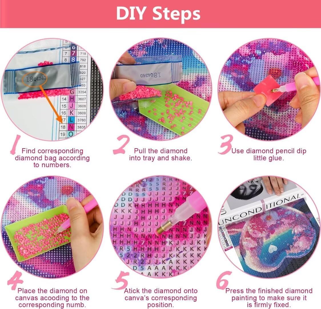 ダイヤモンドアート キット ダイアモンドビーズ絵画キット DIY・手作り