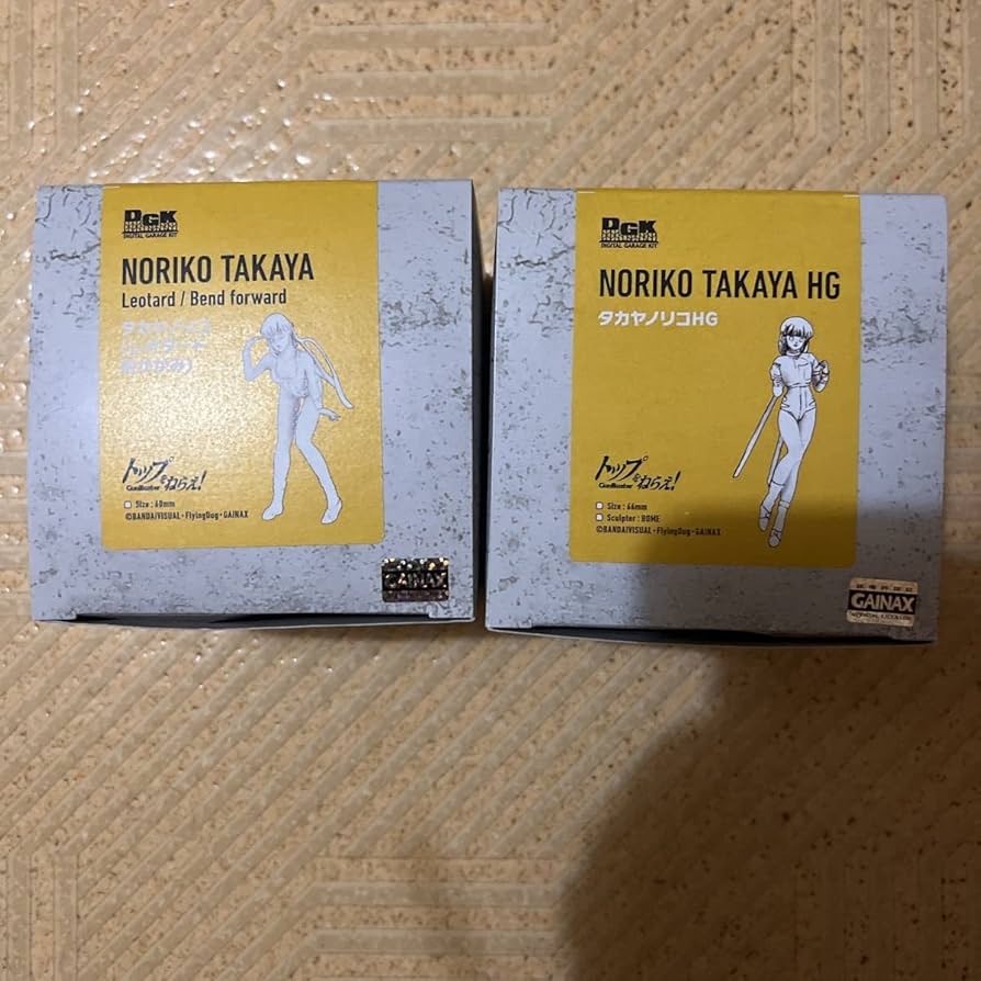 トップをねらえ！ ガレージキット 店長の独り言 ガレージキット トップをねらえ！ タカヤノリコ を