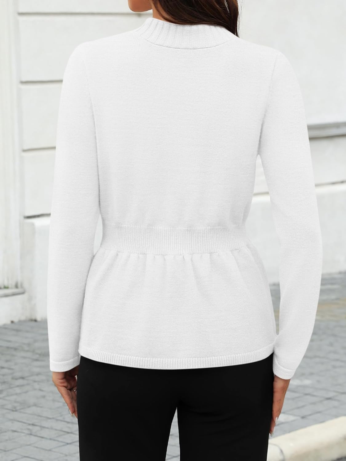 Cardigan Sweaters for Women Casual Open Front Sweater 2025 Button Down Lightweight Knitted Coat Tops - Image 6