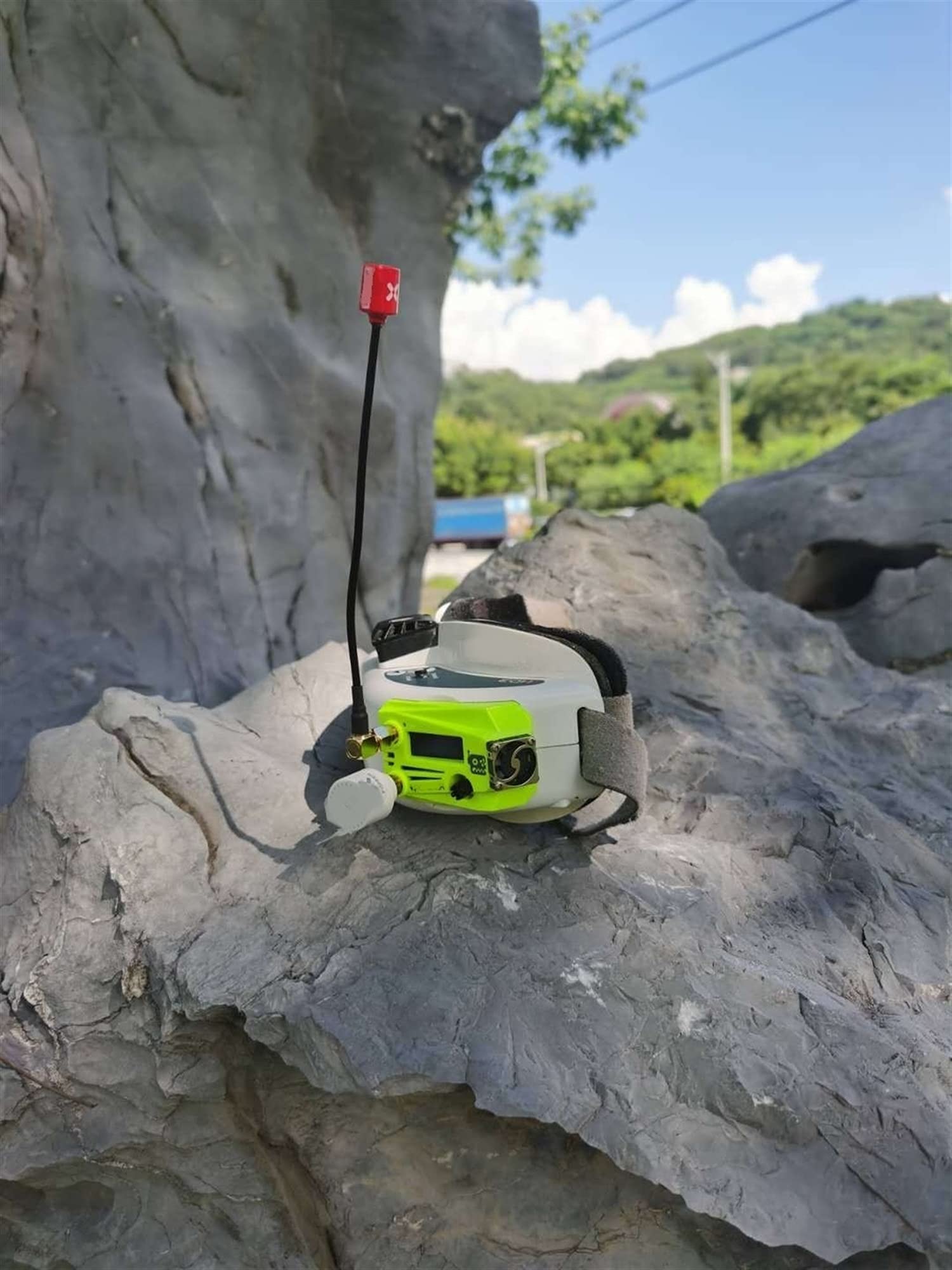 Micro Lollipop 150mm 5.8G 2.5dBi Omni Angle Antenna per RC FPV Racing Occhiali Freestyle per Fatshark EV200D RC Drone FPV Antenna (Colore : 1PC)