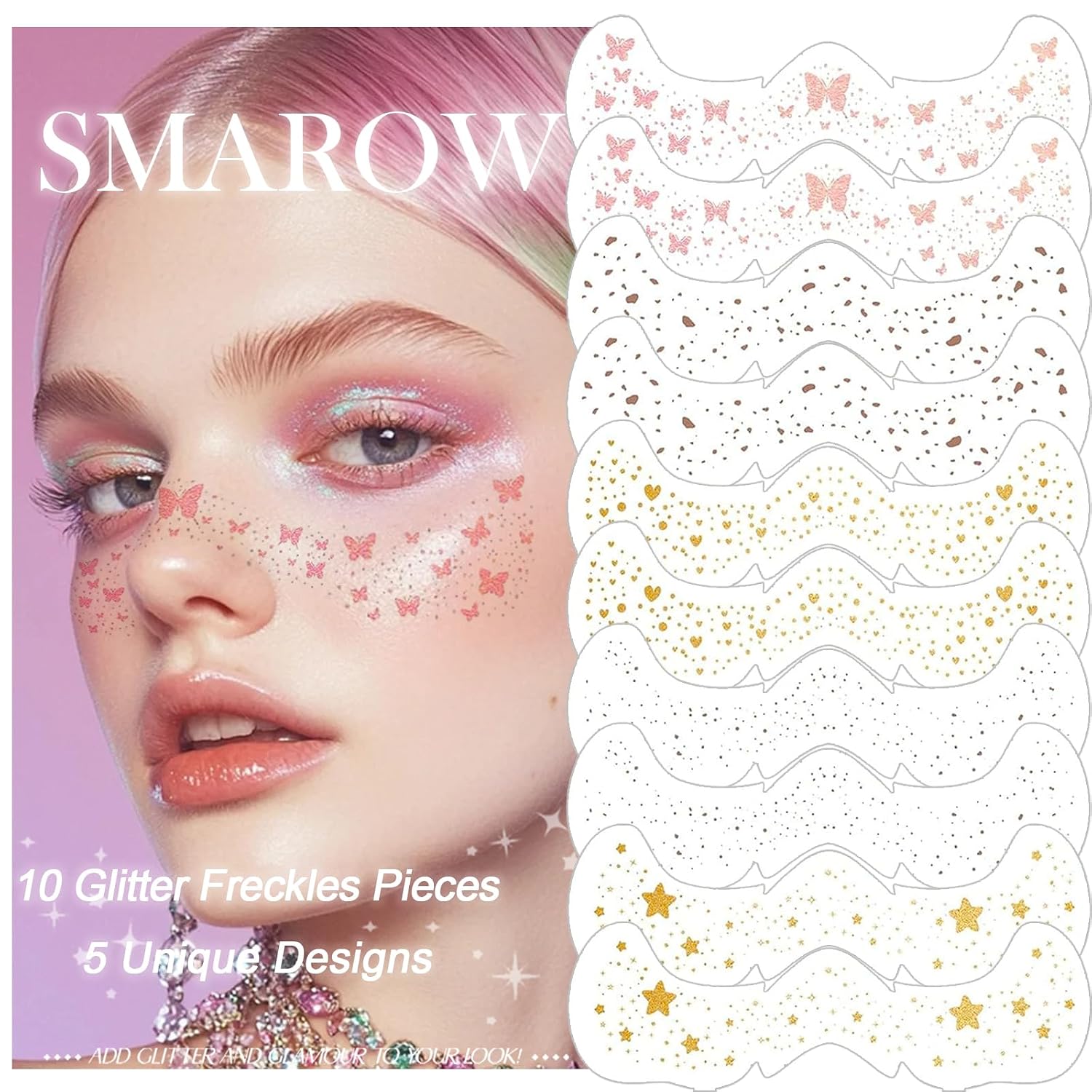 Glitter Freckles All-in-One Glitter Kit for Face & Body Sparkle