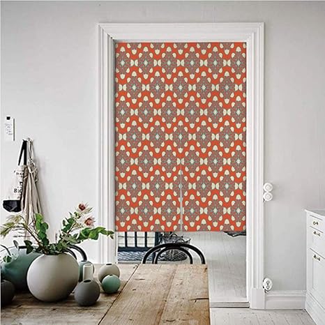 Amazon 幾何学的 のれん おしゃれ 目隠し 幅72丈0cm 暖かい色の正方形の点線の背景シュールな幾何学模様の装飾 暖簾 ロング 目隠し 部屋間仕切り リビング カーテン 朱色のクリームブルー のれん オンライン通販 Amazon 幾何学的 のれん おしゃれ 目隠し 幅72丈0cm 暖かい色の正方形の点線の背景シュールな幾何学模様の装飾 暖簾 ロング 目隠し 部屋間仕切り リビング カーテン 朱色のクリームブルー のれん オンライン通販