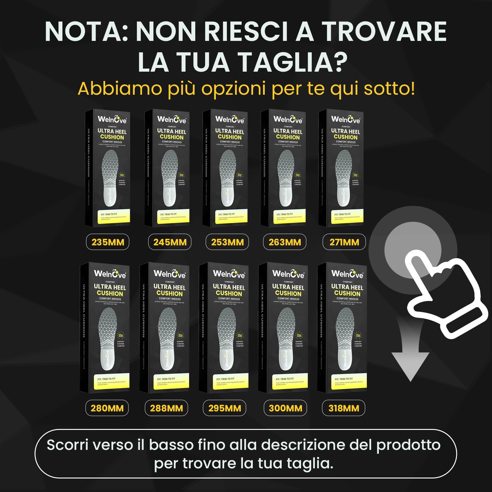 Solette contro Tendinite d'Achille e Fascite Plantare per Alleviare il Dolore al Tallone con Supporto a Volta Medio per Uomini e Donne (Men: 47-49|31.8CM)