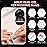Makartt Nail Tips and Glue Kit: Almond Medium Tips 500PCS with 3D Gel Solid Builder Gel for Extension, Full Cover Pre-Buffed Nails, Non-Sticky Carving Glue, Complete DIY Manicure Nail Art