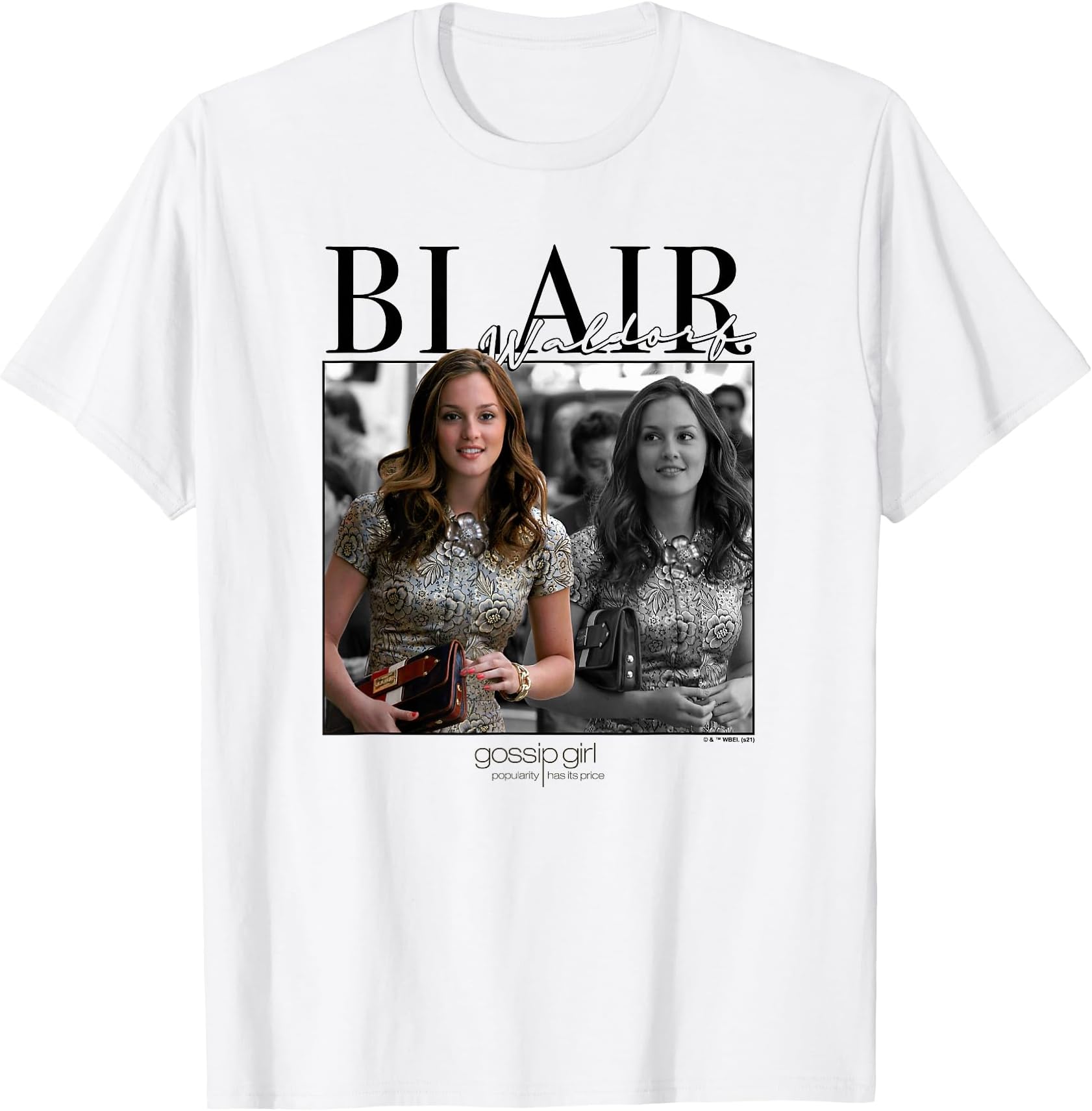 Blair Waldorf Color Pop Poster T-Shirt
