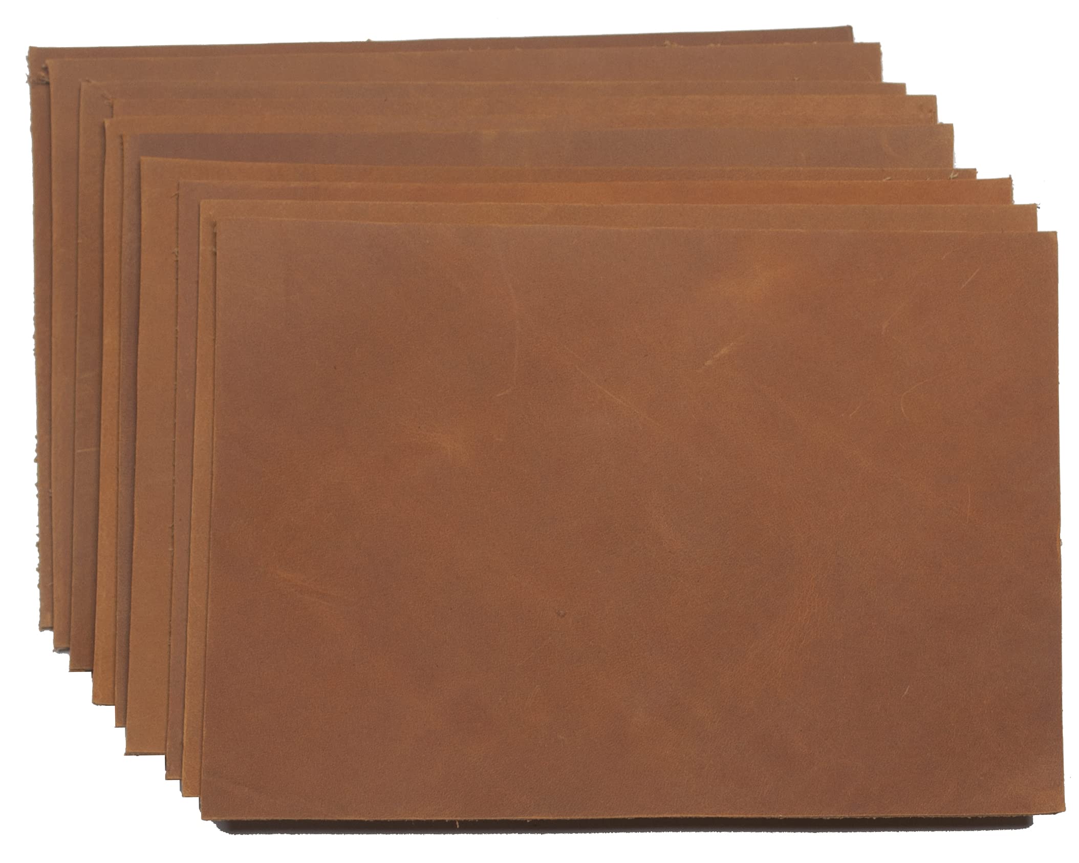 Cuir de vachette Pull-Up Crazy Horse 1,6 mm marron clair pour travaux manuels A6