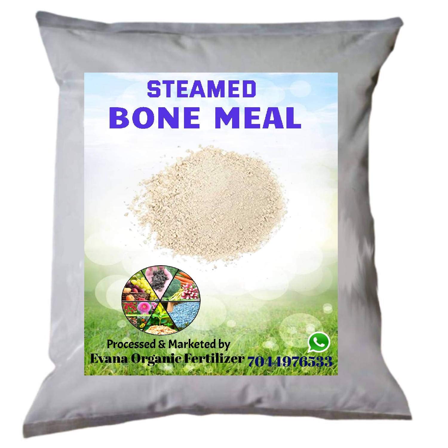 Evana Organic Fertilizer Steamed Bone Meal Powder || NPK (3-15-0) || Manure for Home Plants Gardening || Vegetable Flowering fertilizers Used in Garden & Outdoors || Pure and Organic 900 Gm (B08DM6CM1G) Amazon Price History, Amazon Price Tracker