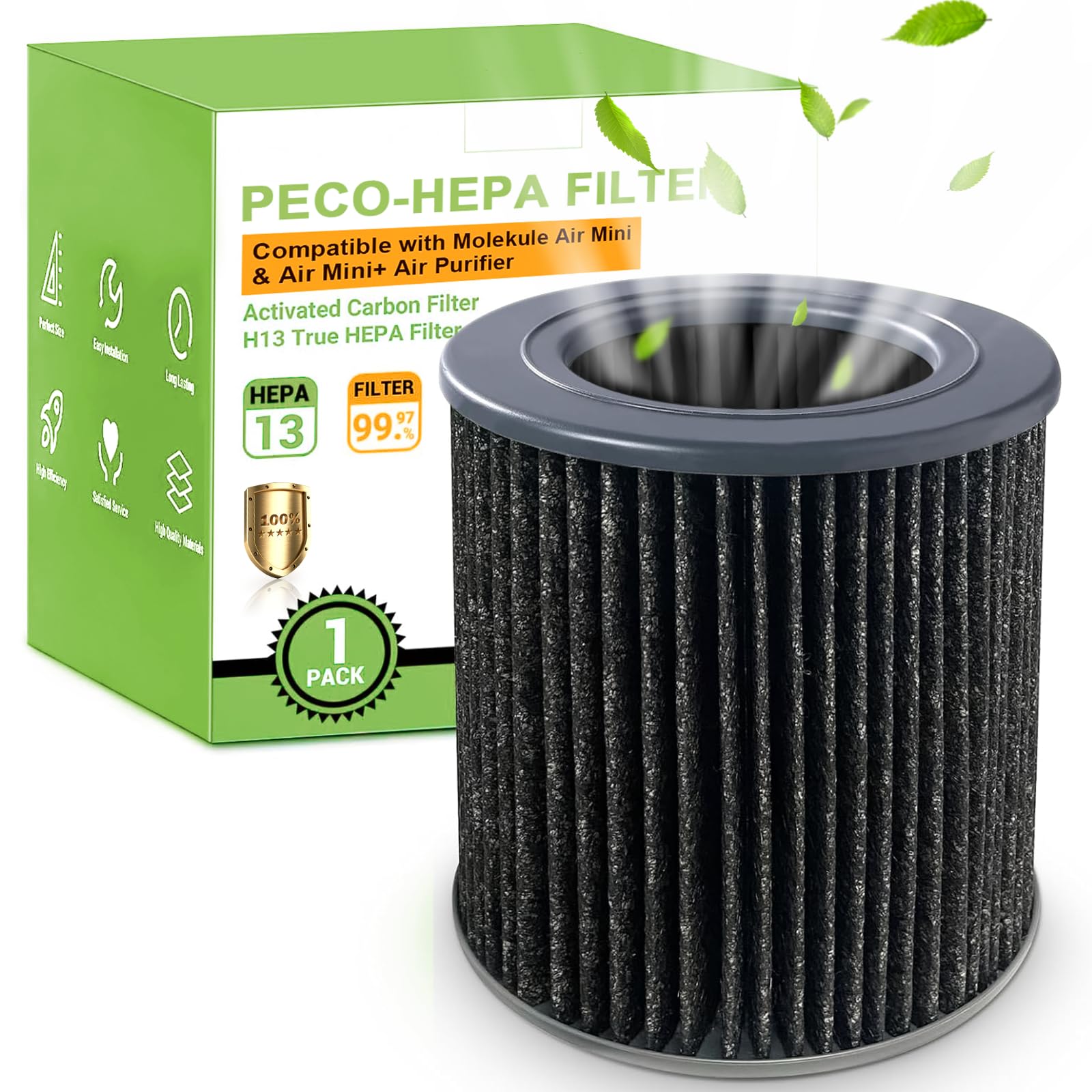 Replacement PECO-HEPA Filters Compatible With Molekule Air - View #12