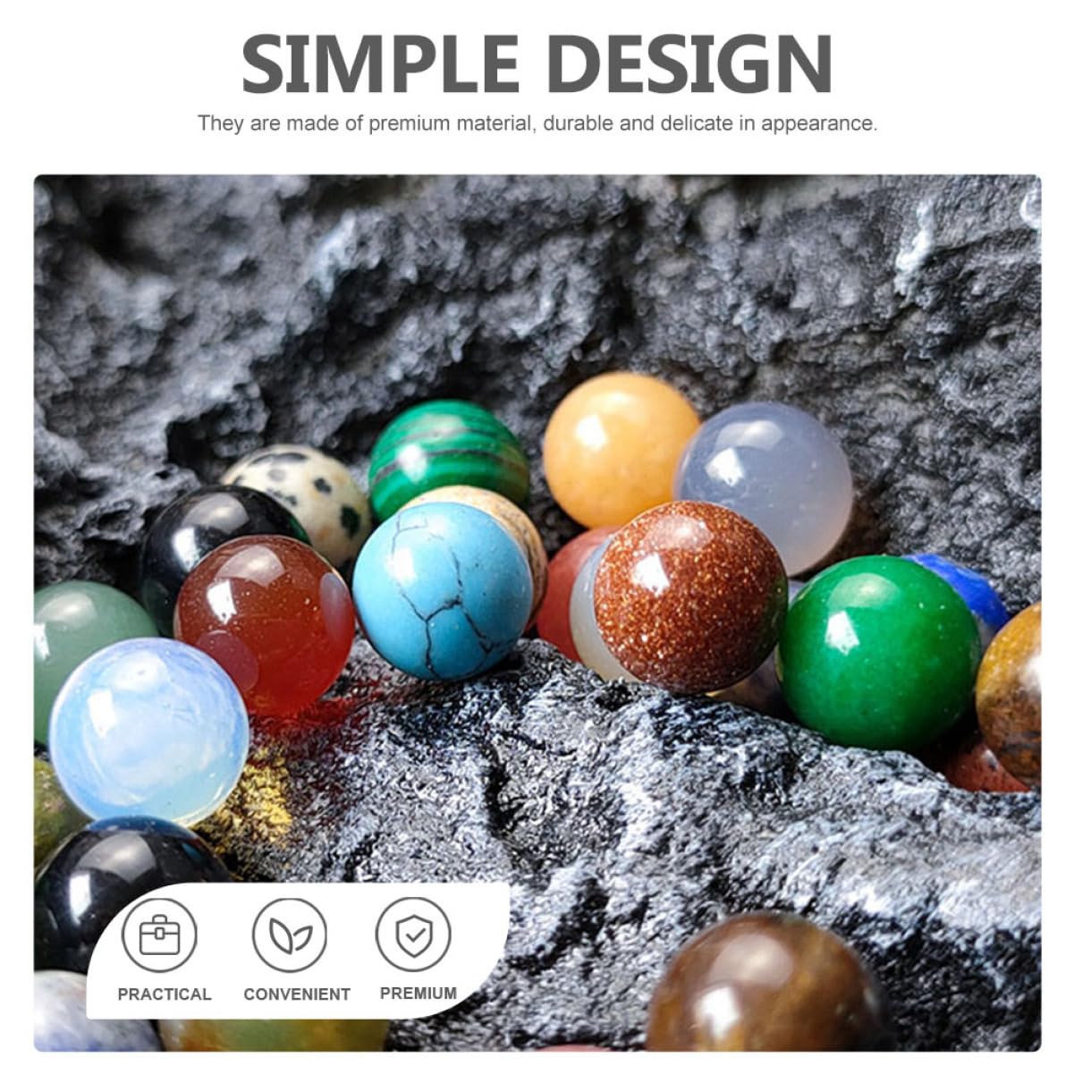 NUOBESTY 200stücke Kristall Spacer Perlen Für Schmuckdesign Bastelperlen Verschiedenen Farben Für Armbänder Und Kreative Projekte Einfach Auffädeln Und Gestalten