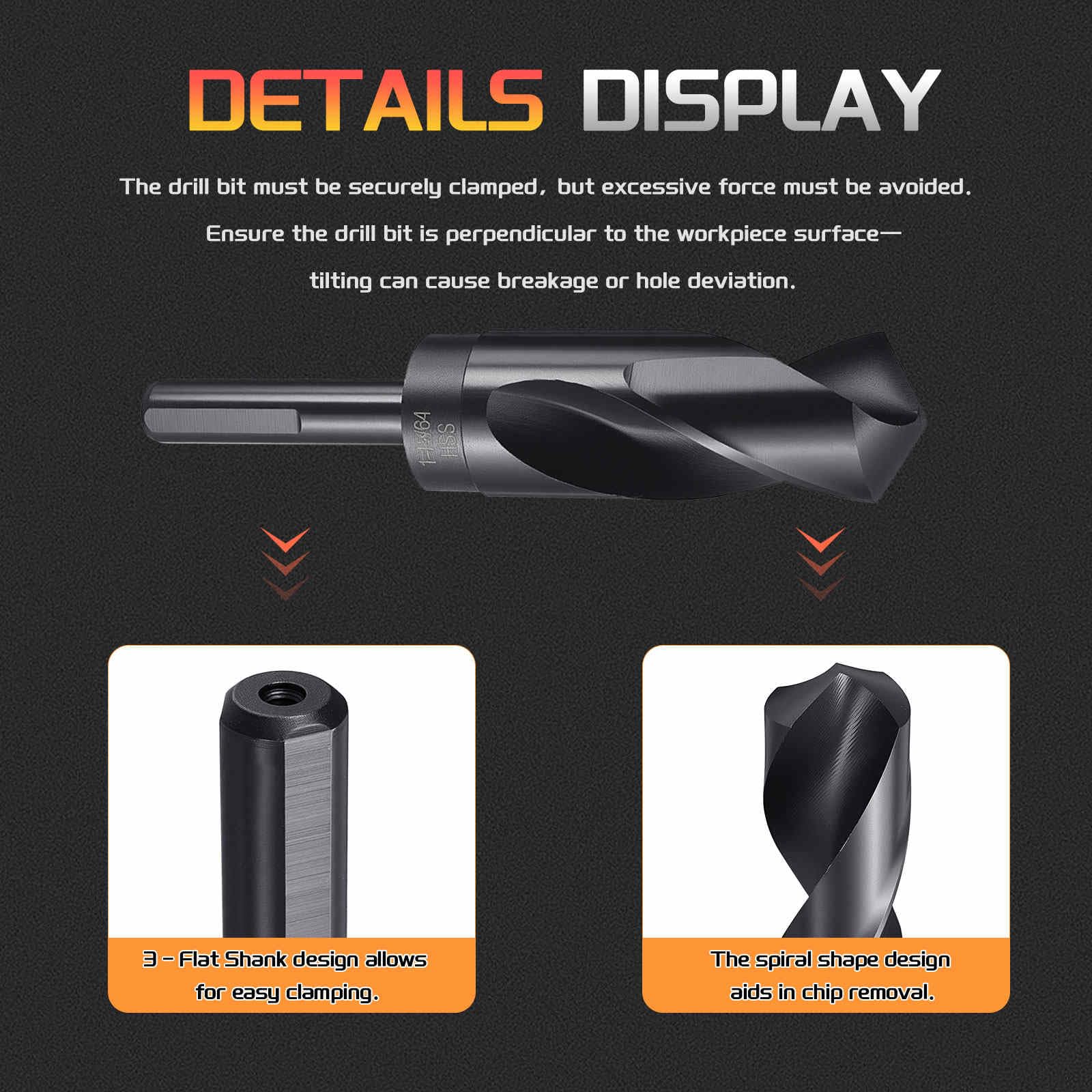 CoCud Drill Bit, 1-15/64" Cutting Diameter (31.353mm) - Image 3