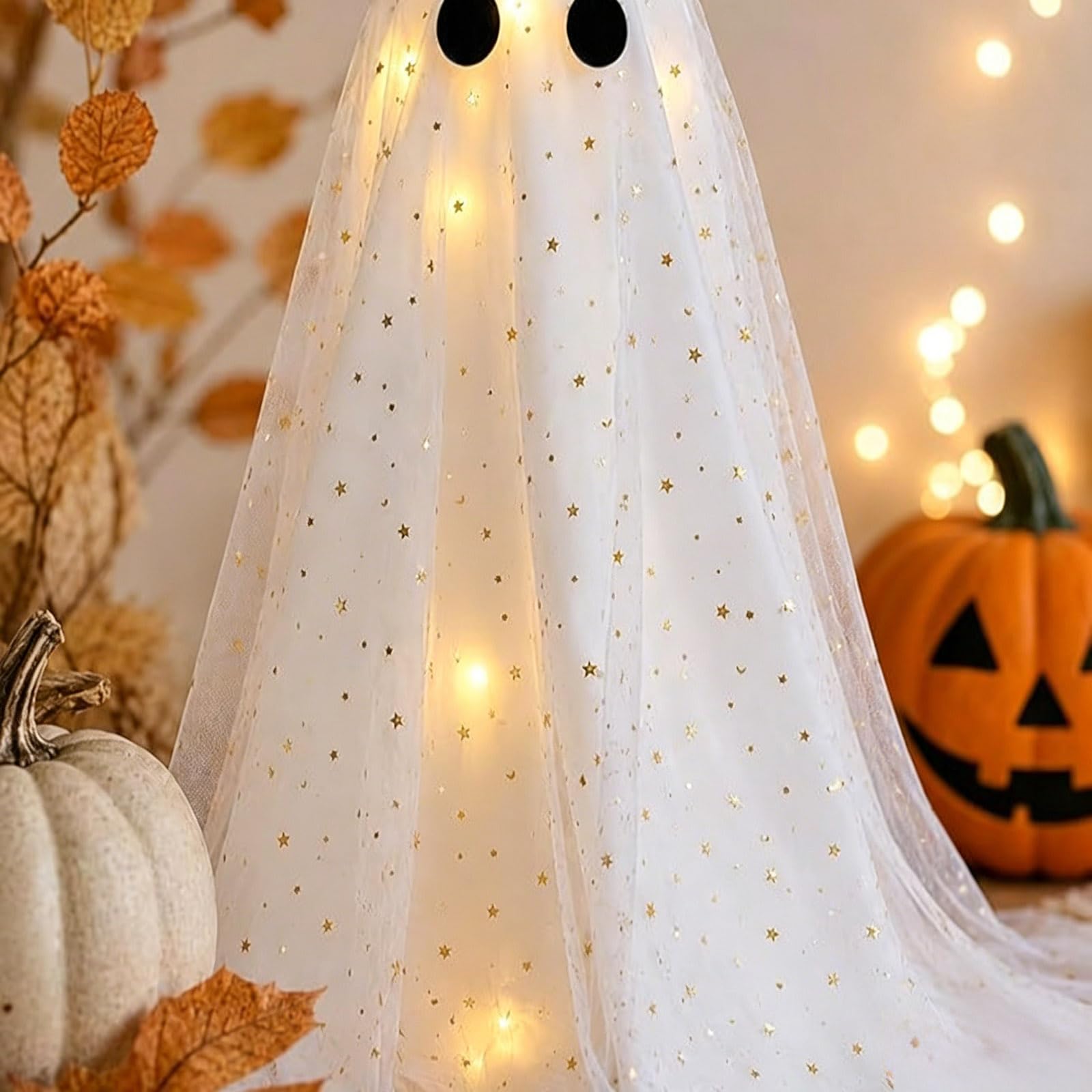 Set di bacchette di Halloween Decorazione da tavolo estetica in peluche ricamato Accessori per feste e fotografia Articolo per la casa e le vacanze Tavolo Unghie (One Size)