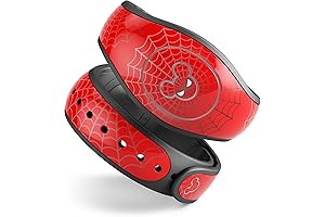 Animal Space Marble Agate Glitter Sticker Decal Scratch Resistant Skin Cover Compatible with Disney MagicBand+