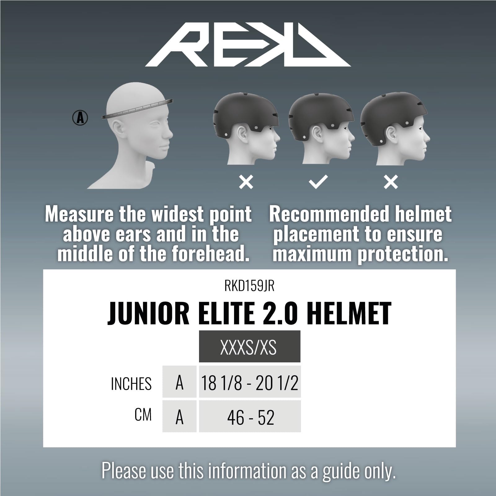 Rekd Unisex Jugend Junior Elite 2.0 Helm