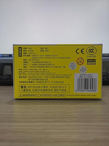 Miniatura 11 de GAN 356 i Carry S Smart Cube Magnético, 3x3 Speed Cube Seguimiento inteligente y baterías reemplazables con la aplicación CubeStation, compatible