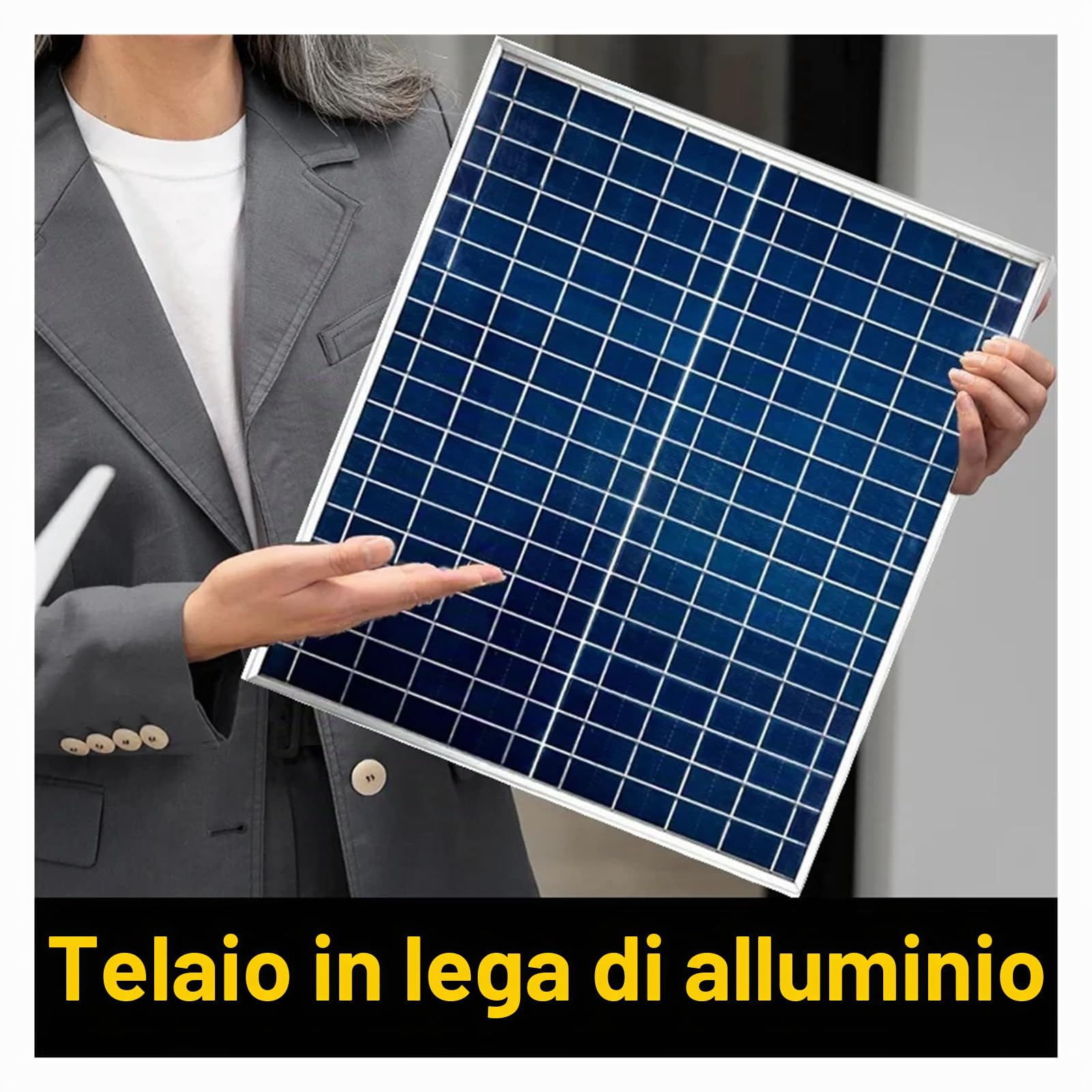 Kit pannello solare fotovoltaico da 1000 W 500 W 12 V Caricatore pannello solare controller 100 A, adatto for batterie veloci in case/campeggio/camper(1PC Controller kiTS)