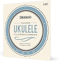 Vista 14 de D'Addario - Juego de cuerdas para ukelele barítono, fluorocarbono, EJ99B, 4 cuerdas, paquete de 1