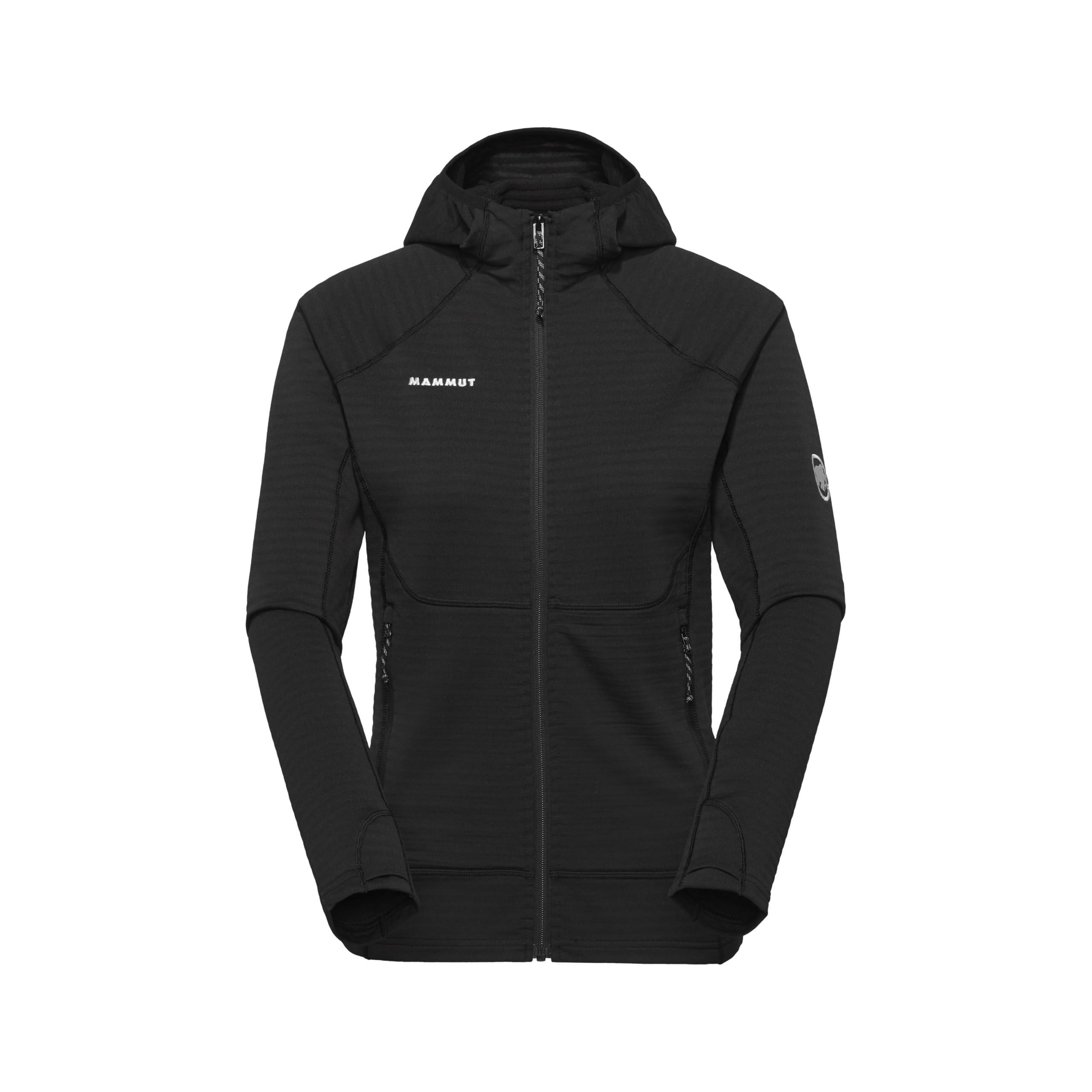 Mammut Womens Taiss Ml Hooded Jacket Midlayer, Black, XS EU