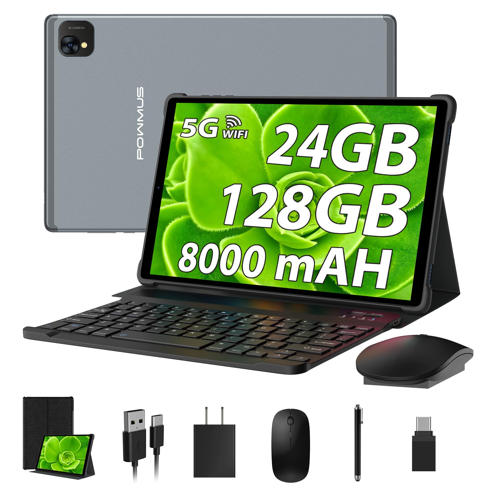 Tablet 2025 Android Tablet 10.1 Inch Tablets, 24 GB RAM,128GB
