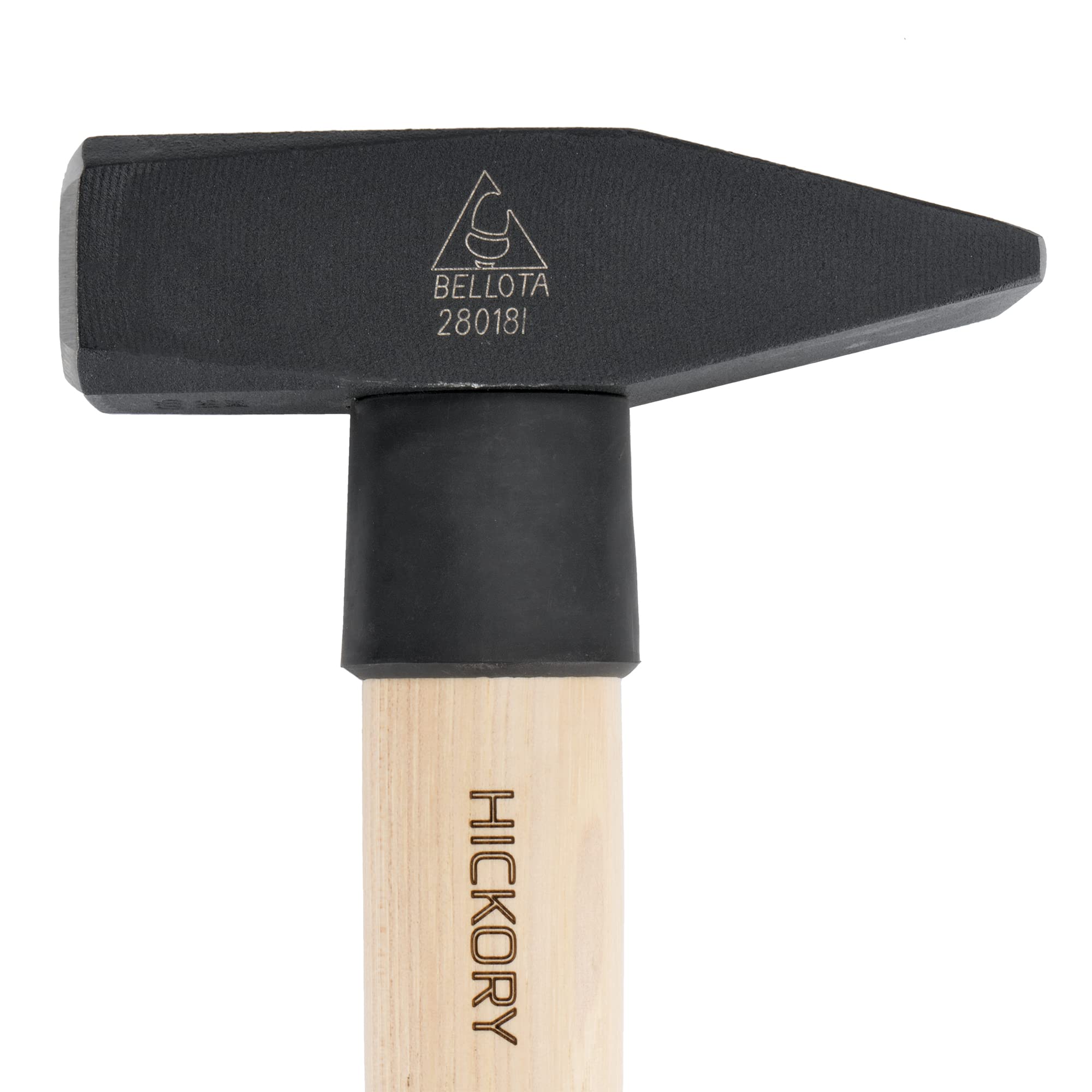 Bellota 28018I - Martillo Alemán con Cabeza de Acero Forjado, Mango de Madera de Hickory y Cuña Metálica en la Unión