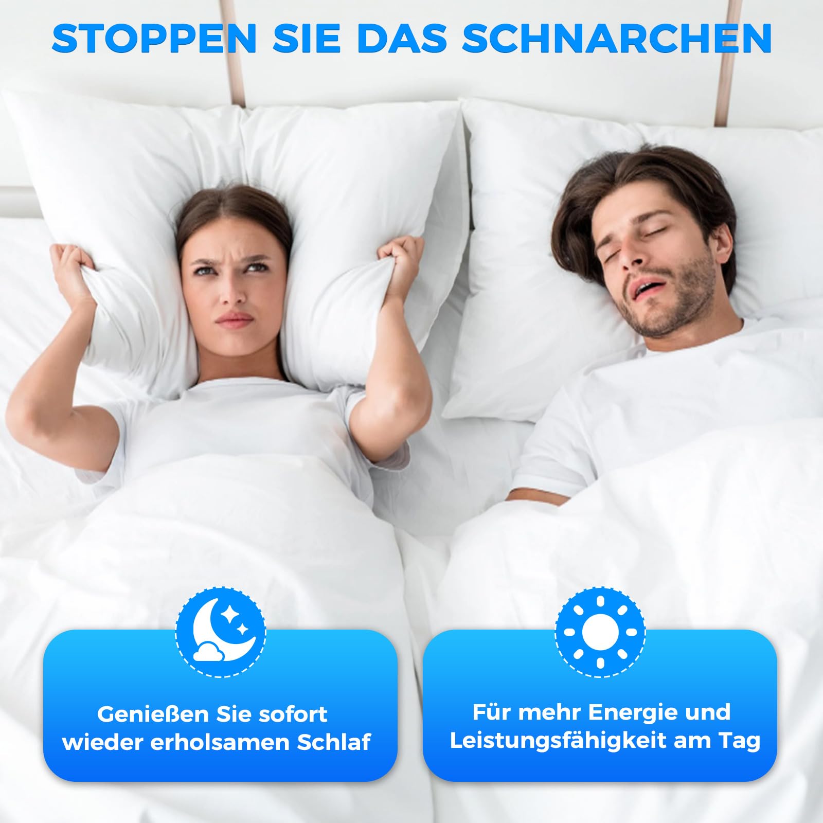 Schnarchschiene Anti Schnarch, Gegen Schnarchen und Knirschen | Professionelle Schnarchstopper, Verstellbare Aufbissschiene, Schnarchen Stopper, Verbesserte Schlafqualtät