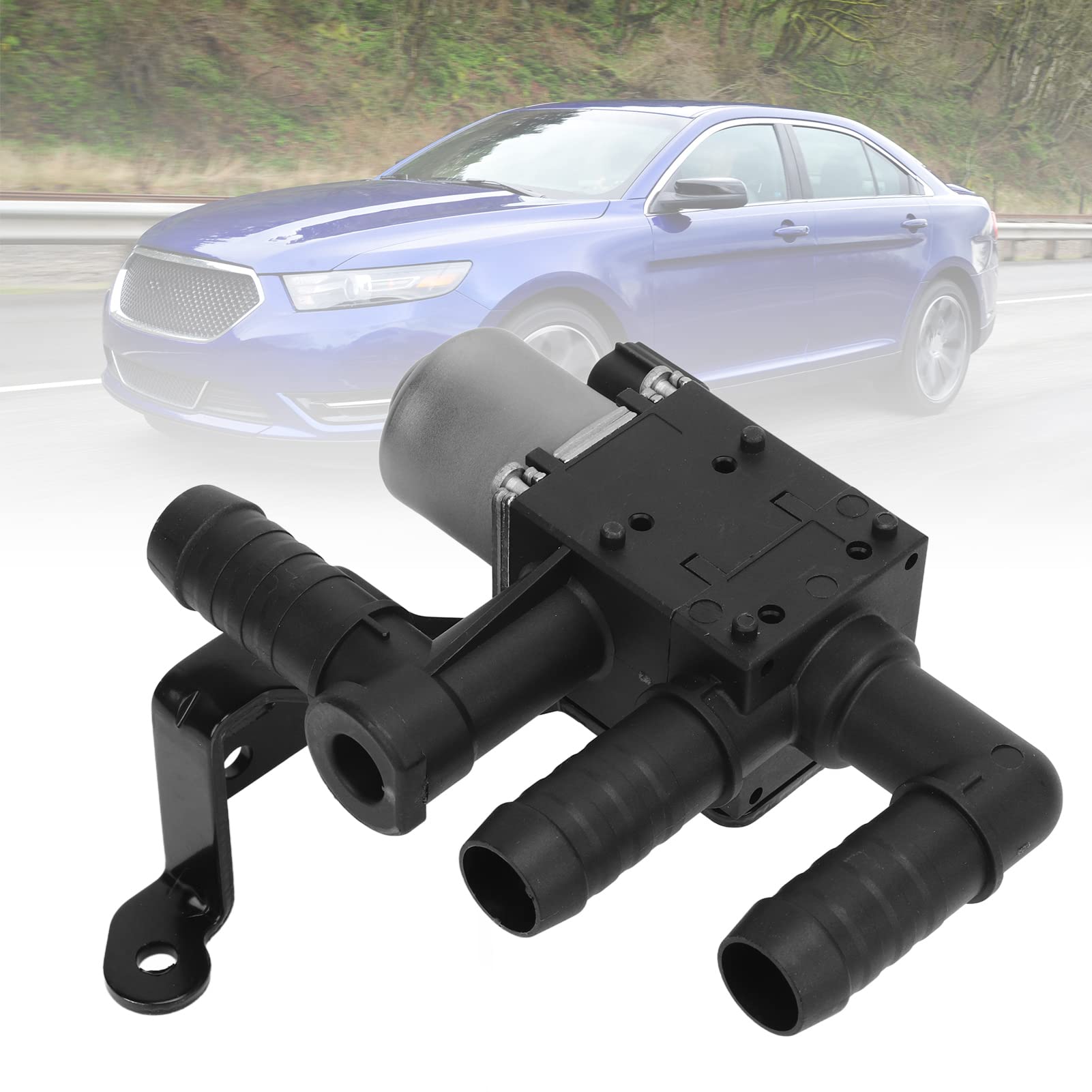 aqxreight Zawór Sterujący Nagrzewnicy DG13-18C310-AA Zamiennik dla Taurus 2.0L 2013?2018 Taurus 2013?2018 2.0L dla Zaworu Sterującego nagrzewnicą Zawór Sterujący Nagrzewnicy AC Podgrzewacz Układu