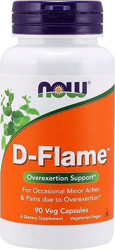 NOW Foods D-Flame, 90 cápsulas (paquete de 3)