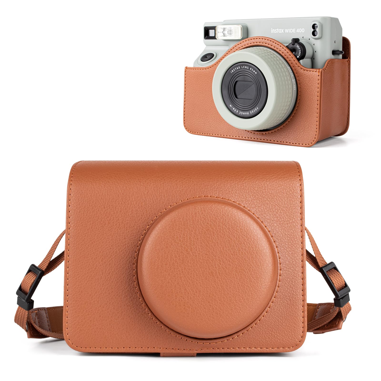 Amazon.com: HIYQIN Fuji WIDE 400 Camera Case, PU Leather